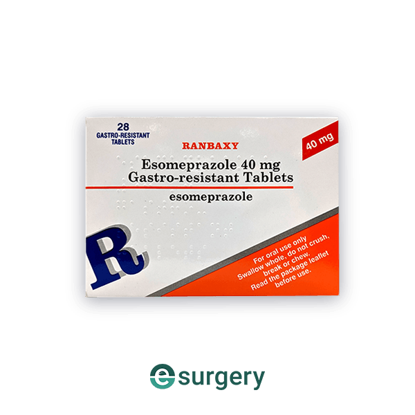 Esomeprazole (20mg, 40mg)