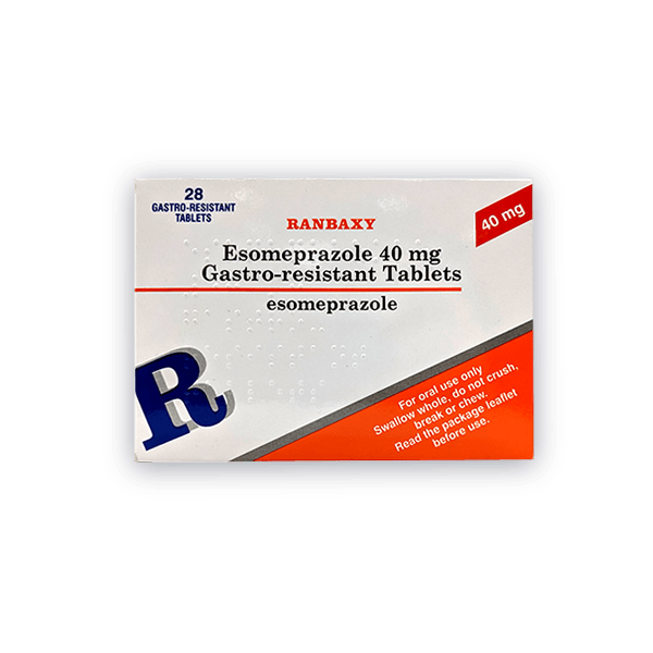 Esomeprazole (20mg, 40mg)