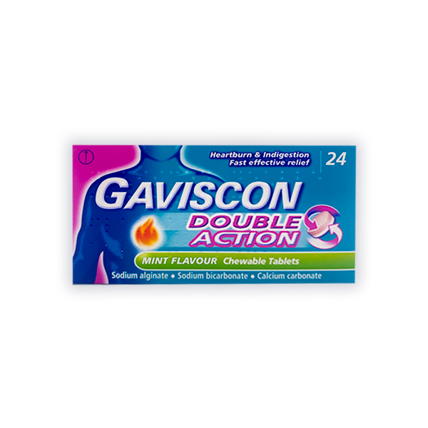 Gaviscon Double Action Heartburn & Indigestion Tablets