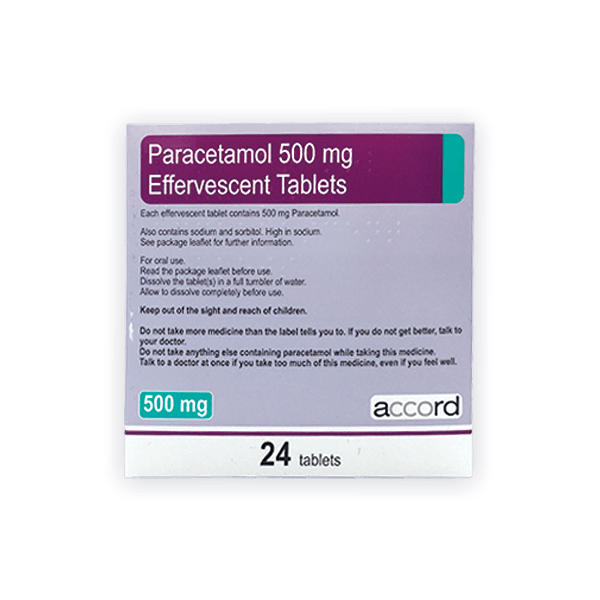 Paracetamol 500mg Soluble Tablets