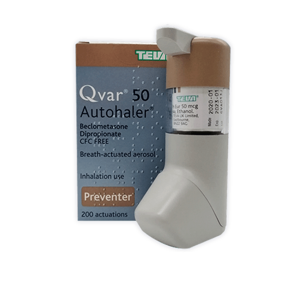 Qvar Autohaler (50mcg, 100mcg)