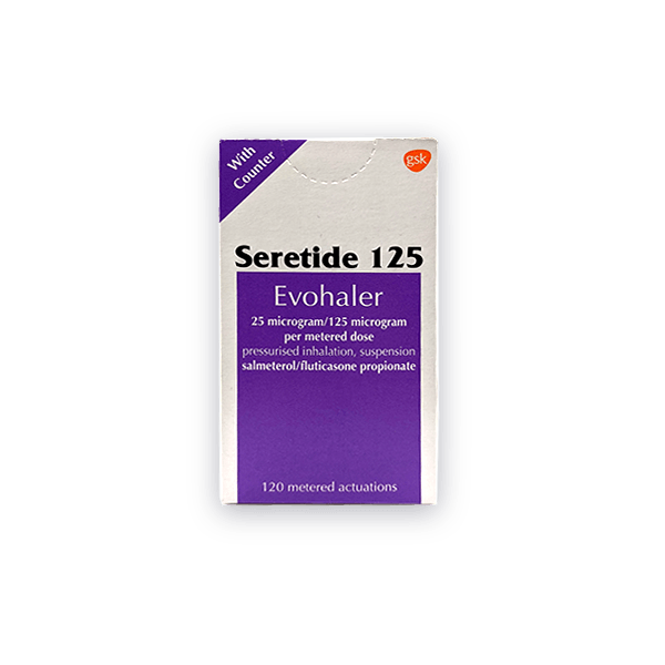 Seretide Evohaler (50mcg, 125mcg, 250mcg)