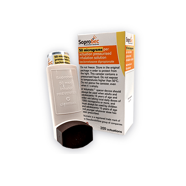 Soprobec Inhaler (50mcg, 100mcg, 200mcg, 250mcg)
