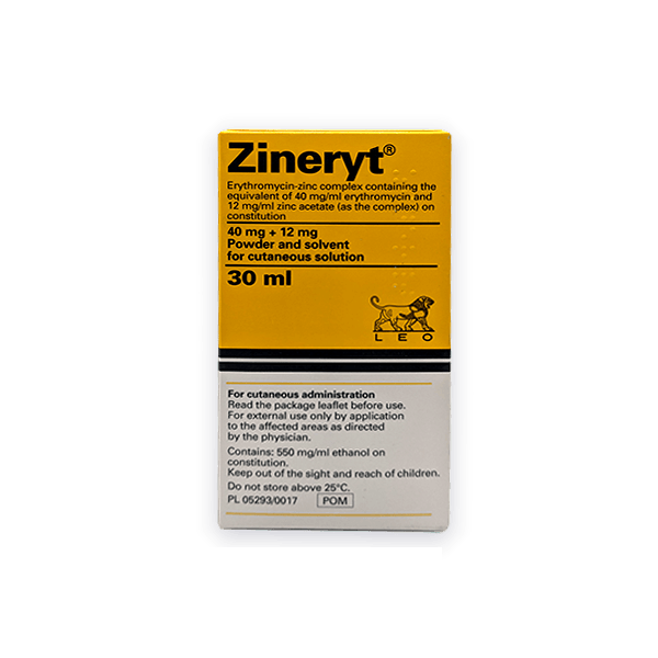 Zineryt Solution