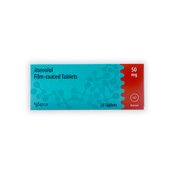 Atenolol Tablets (25mg, 50mg, 100mg)