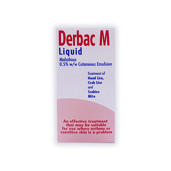 Derbac M Liquid (Head Lice Treatment)