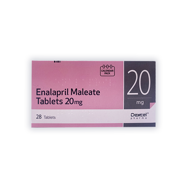 Enalapril Maleate Tablets (2.5mg, 5mg, 10mg, 20mg)