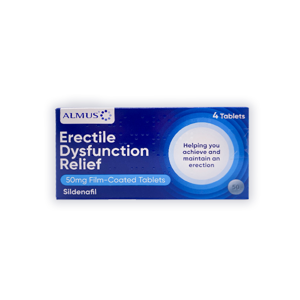 Erectile Dysfunction Relief Tablets (50mg)