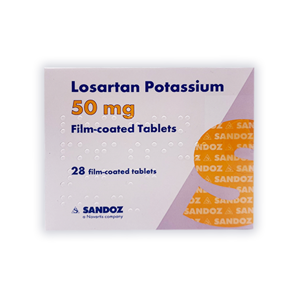 Losartan Tablets (12.5mg, 25mg, 50mg, 100mg)