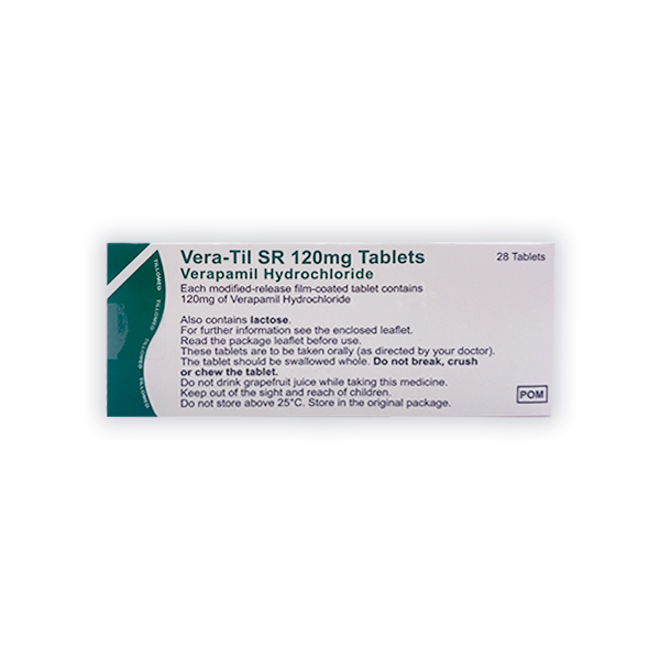 Verapamil Hydrochloride Tablets (80mg, 120mg, 240mg)