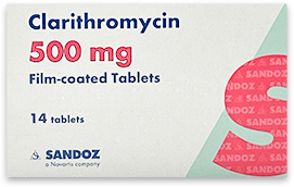 Clarithromycin Tablets For Impetigo (250mg, 500mg)