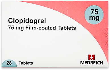 Clopidogrel 75mg Tablets