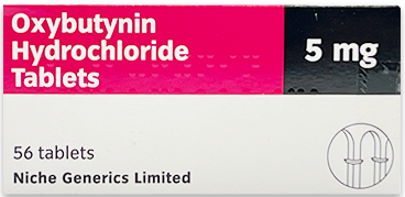 Oxybutynin (2.5mg, 5mg)
