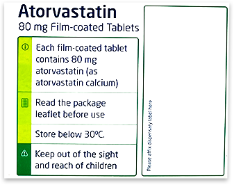 Atorvastatin Tablets (10mg, 20mg, 40mg, 80mg)