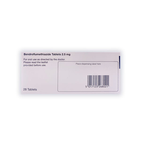 Bendroflumethiazide Tablets (2.5mg)