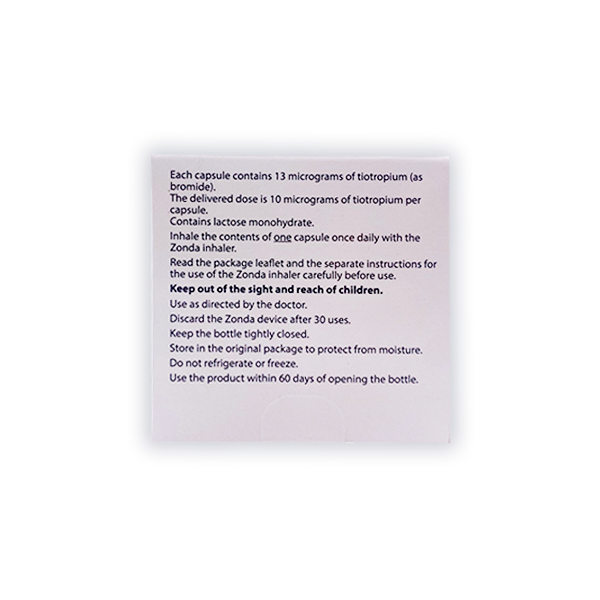 Braltus (Tiotropium 10mcg) Inhalation Powder Capsules