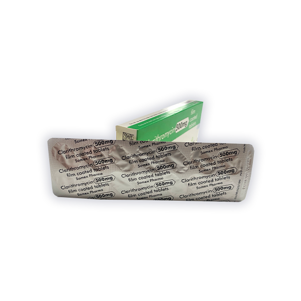 Clarithromycin Tablets For Infected Insect Bites (500mg)
