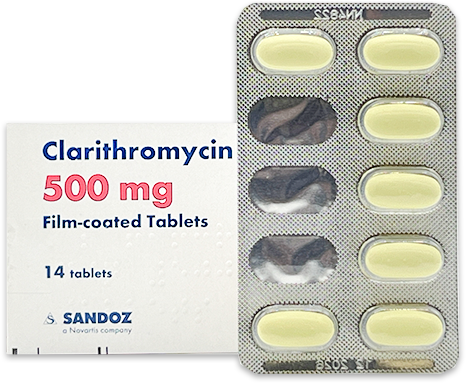 Clarithromycin Tablets For Impetigo (250mg, 500mg)