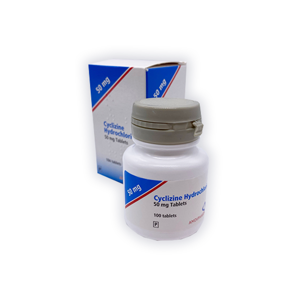 Cyclizine Tablets For Nausea (Anti-Sickness)