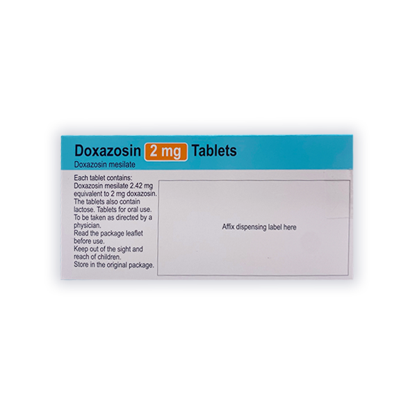 Doxazosin Tablets for Enlarged Prostate