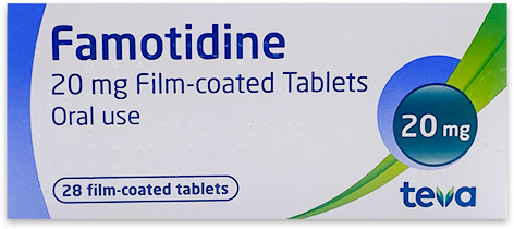 Famotidine Tablets For Acid Reflux (20mg, 40mg)