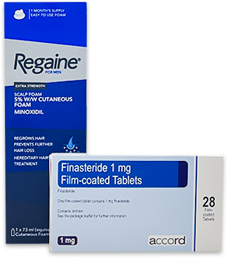 Hair Loss Combo Pack (Regaine & Finasteride)
