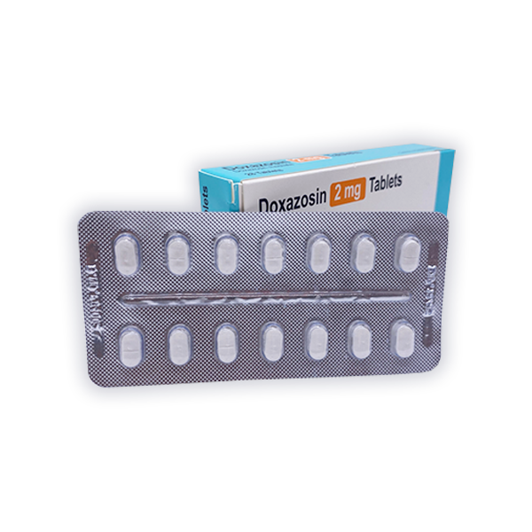 Doxazosin Tablets for Enlarged Prostate (2mg, 4mg)
