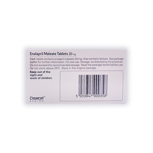 Enalapril Maleate Tablets (2.5mg, 5mg, 10mg, 20mg)