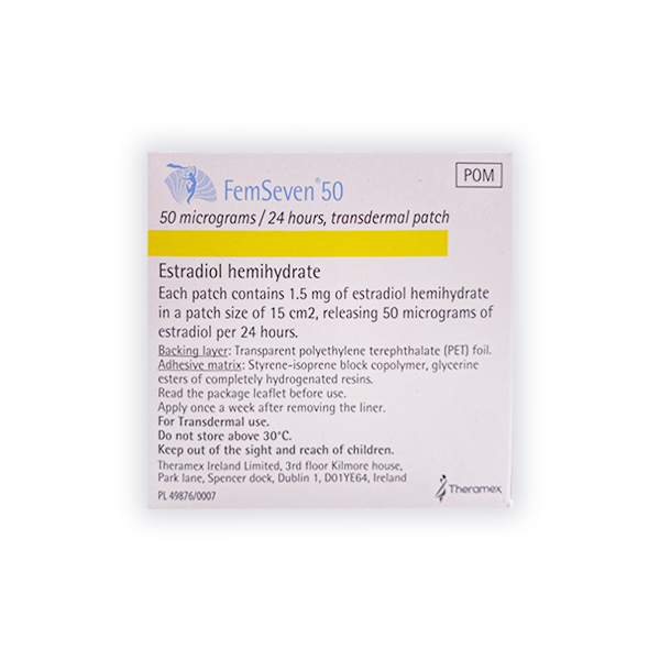 FemSeven Patches (50mcg, 75mcg, 100mcg)