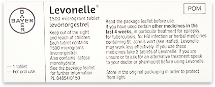 Levonelle (Morning After Pill)
