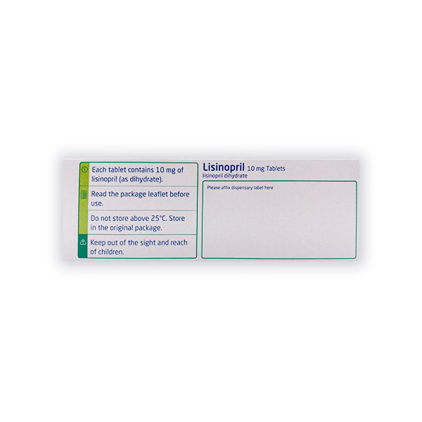 Lisinopril Tablets (2.5mg, 5mg, 10mg, 20mg)