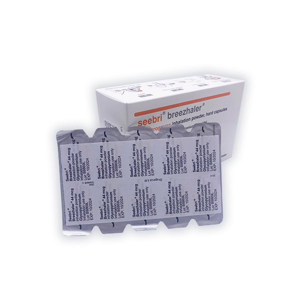Seebri Breezhaler Inhaler (Glycopyrronium)