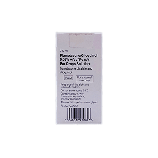 Flumetasone Pivalate With Clioquinol Drops