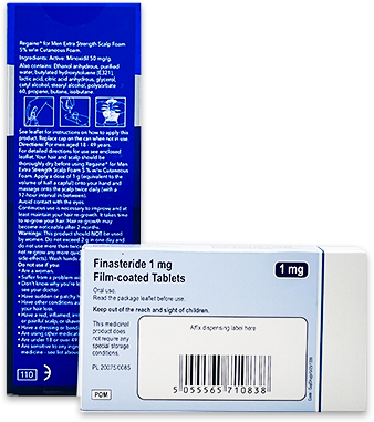 Hair Loss Combo Pack (Regaine & Finasteride)