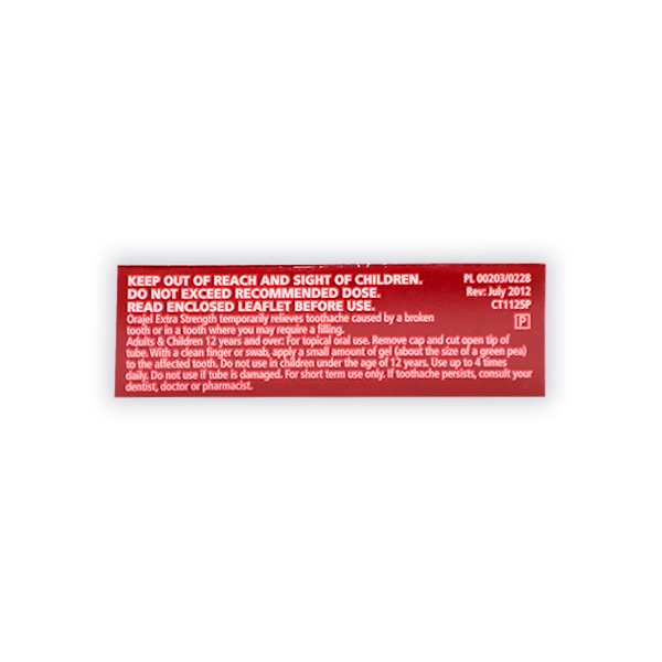 Orajel Mouth Gel 5.3g