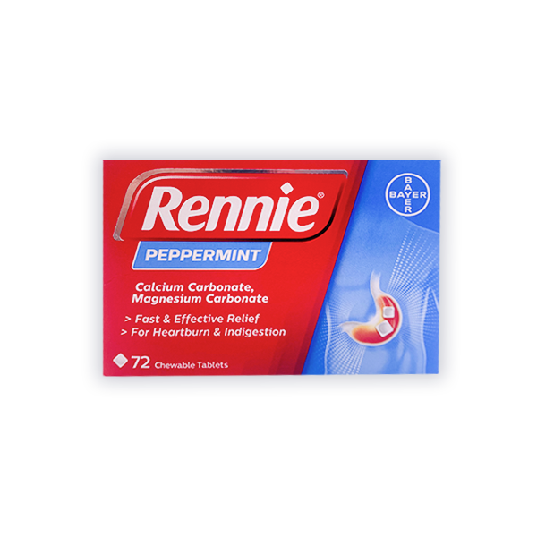 Rennie Heartburn & Indigestion Tablets