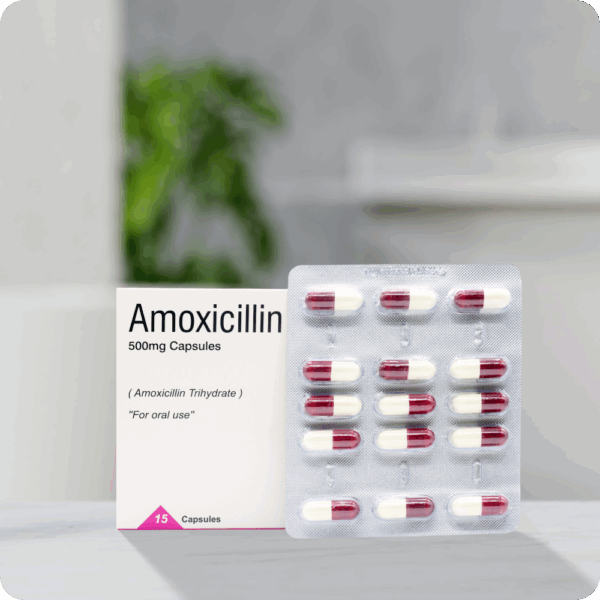 Amoxicillin 500mg Capsules for Dental Infection (First-Line Treatment)
