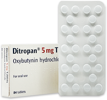 Ditropan Tablets (2.5mg, 5mg)