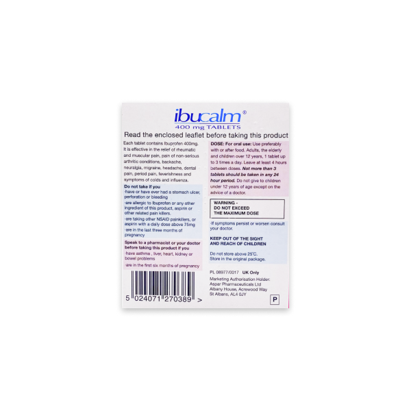 Ibucalm Tablets