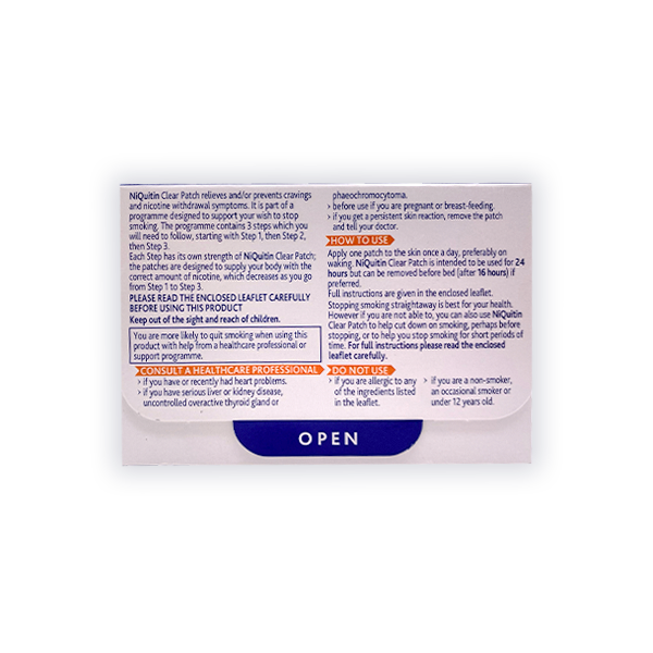 Niquitin Patches (21mg)