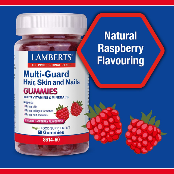 Lamberts Multi-Guard Hair, Skin and Nails Gummies