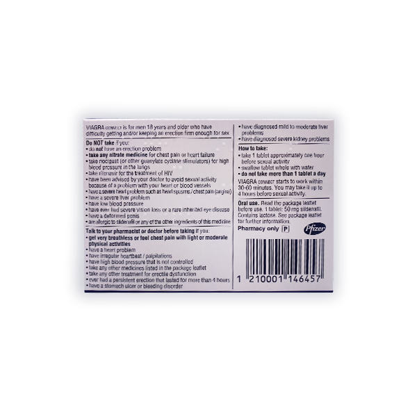 Viagra Connect Tablets (50mg)
