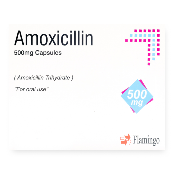 Amoxicillin 500mg Capsules for Dental Infection (First-Line Treatment)