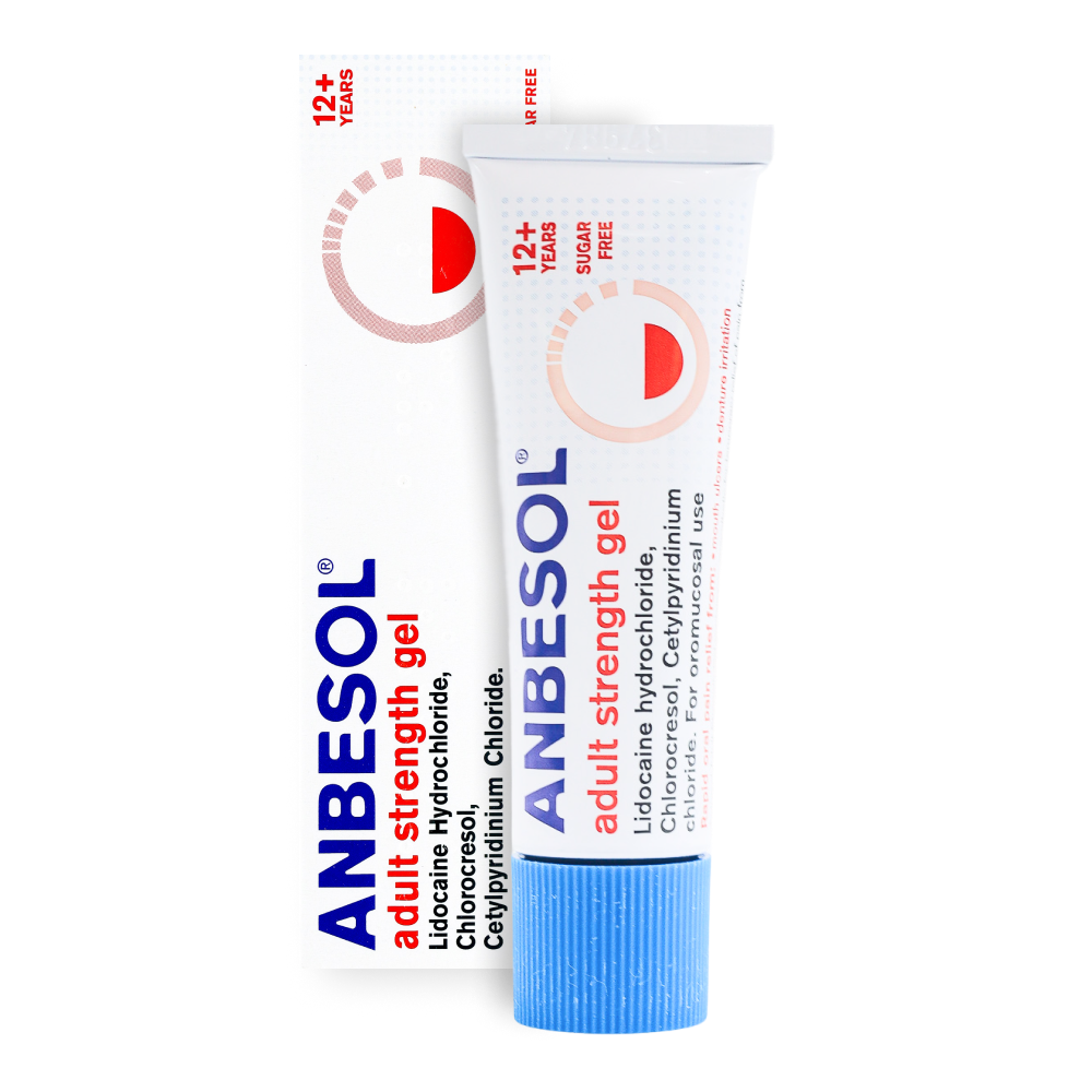 Anbesol Adult Strength Gel For Ulcers