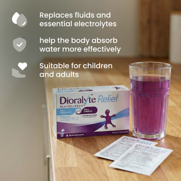 Dioralyte BlackCurrant Sachets