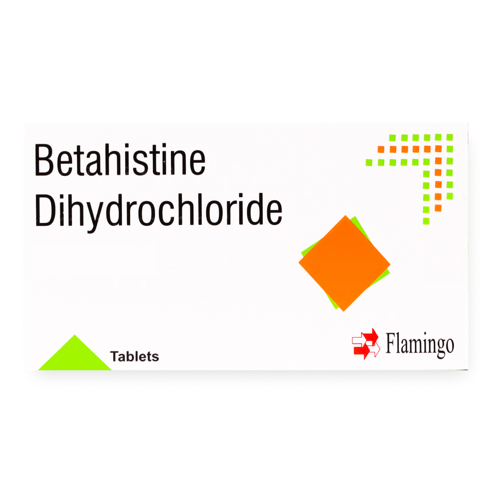 Betahistine Tablets for Vertigo (8mg, 16mg)