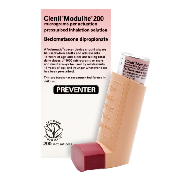 Clenil Modulite Inhaler (50mcg, 100mcg, 200mcg, 250mcg)
