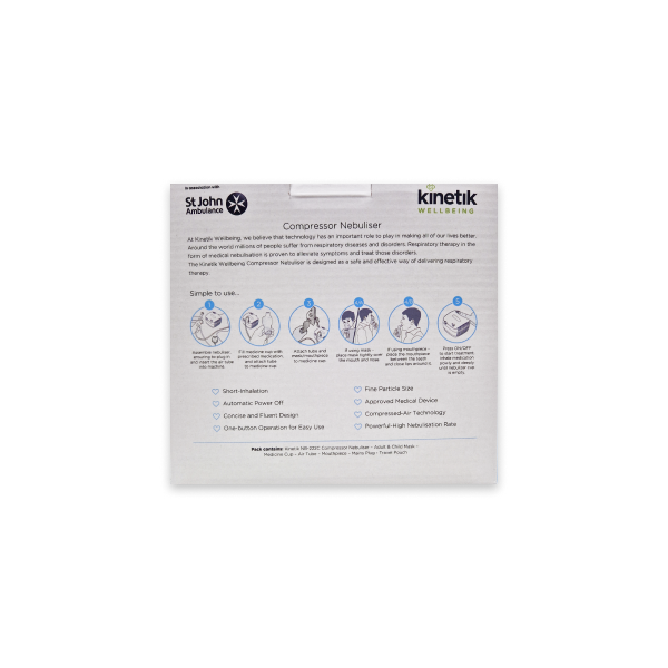 Kinetik Wellbeing Compressor Nebuliser