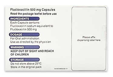 Flucloxacillin Capsules For Impetigo