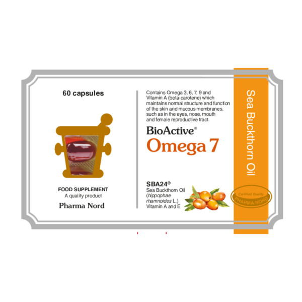 BioActive Omega 7 Sea Buckthorn Oil Capsules
